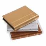 LEUCHTTURM - Classificatore COMFORT METALLIC EDITION S64 A4 a 32 fogli neri - Qualsiasi colore