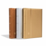 LEUCHTTURM - Classificatore COMFORT METALLIC EDITION S64 A4 a 32 fogli neri - Qualsiasi colore