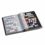 LEUCHTTURM - Classificatore COMFORT METALLIC EDITION S64 A4 a 32 fogli neri - Qualsiasi colore
