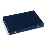 LEUCHTTURM - Cofanetto portamonete TABLO con 4 vassoi grandi TAB - Nero