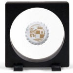 LEUCHTTURM - Cornice espositiva MAGIC FRAME 90R con finestra rotonda