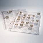 LEUCHTTURM - Fogli ENCAP per 48 capsule con diametro interno da 22/23 mm - 2 pz.