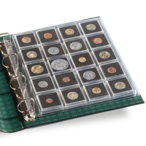 LEUCHTTURM - Fogli ENCAP per 20 capsule Quadrum - 2 pz.