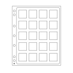 LEUCHTTURM - Fogli ENCAP per 20 capsule Quadrum - 2 pz.