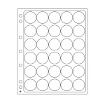 LEUCHTTURM - Fogli ENCAP per 30 capsule con diametro interno da 30/31 mm - 2 pz.