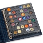 LEUCHTTURM - Fogli ENCAP per 42 capsule con diametro interno da 32,5 mm - 2 pz.