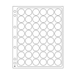 LEUCHTTURM - Fogli ENCAP per 48 capsule con diametro interno da 22/23 mm - 2 pz.