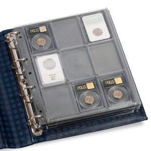 LEUCHTTURM - Fogli ENCAP per 9 capsule Slabs - 2 pz.