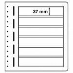 LEUCHTTURM - Fogli LB 6 a 6 tasche da 190x37 mm - 10 pz.