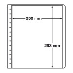 LEUCHTTURM - Fogli LB SH a 1 tasca da 236x293 mm - 10 pz.