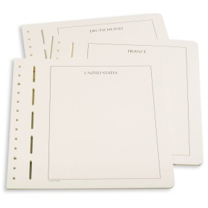 LEUCHTTURM - Fogli intestati Deutschland - 12 pz.