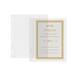 LEUCHTTURM - Fogli trasparenti NUMIS 1 C a 1 tasca da 165x219 mm - 10 pz.