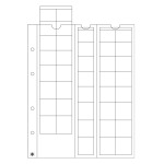 LEUCHTTURM - Fogli trasparenti OPTIMA EURO per 5 serie Euro - 5 pz.