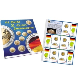 ABAFIL - Foglio 2 € commemorativi 5 ZECCHE DELLA GERMANIA 2014