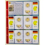 ABAFIL - Fogli 2 € commemorativi 5 ZECCHE DELLA GERMANIA 2019