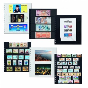 LEUCHTTURM - Foglio trasparente R 1 C a 1 tasca da 248x287 mm - 5 pz.