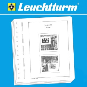 LEUCHTTURM - Francia Blocchi CNEP 2005/2019 - Con taschine