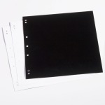 LEUCHTTURM - Intercalari neri per fogli ENCAP - 5 pz.