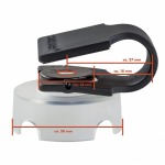 LEUCHTTURM - Lente per smartphone PHONESCOPE - Ingr. 60x