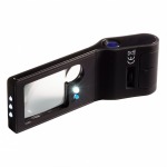 LEUCHTTURM - Lente tascabile 6 in 1 con microscopio, luce LED e lampada UV - Ingr. 3x - 10x e 15x