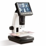 LEUCHTTURM - Microscopio digitale LCD DM3 - Ingr. 10x-500x