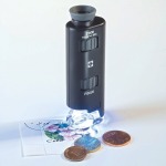 LEUCHTTURM - Microscopio tascabile con LED - Ingr. 60x-100x