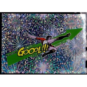 P11 - Calciatore in rovesciata e scritta Goool!!! - Effetto Fuochi artificiali