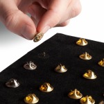 LEUCHTTURM - Pannelli per PINS in velluto nero - 4 pz.