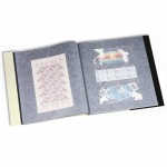 LEUCHTTURM - Portafogli BOGA 4 a 12 tasche in pergamino con separatore di tasca