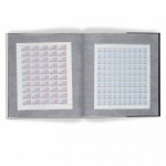 LEUCHTTURM - Portafogli BOGA 4 a 12 tasche in pergamino con separatore di tasca