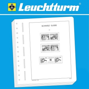 LEUCHTTURM - Svizzera Combinazioni 1960/2019 - Con taschine