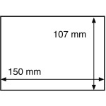 LEUCHTTURM - Tasche protettive HP 20 da 150x107 mm - 50 pz.