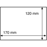 LEUCHTTURM - Tasche protettive HP 30 da 170x120 mm - 50 pz.