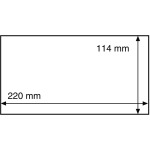 LEUCHTTURM - Tasche protettive HP 40 da 220x114 mm - 50 pz.
