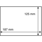 LEUCHTTURM - Tasche protettive HP 50 da 187x125 mm - 50 pz.