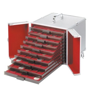 LEUCHTTURM - Valigetta CARGO MB 10 in alluminio per 10 Box MB o 6 box XL vuota
