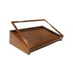 ABAFIL - Vetrina da esposizione in legno massello con 4 ripiani Standard Linea Classica