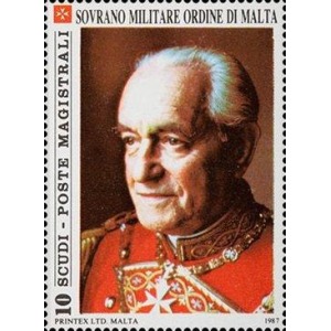 S.M.O.M. - 1987 - 25° dell'elezione del Gran Maestro Frà Angelo de Mojana di Cologna - 1 v.