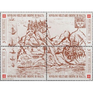 S.M.O.M. - 1990 - Antiche fortezze dell'Ordine - 4 v. in blocco