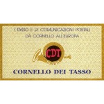 ITALIA - 1993 - VARIETÀ I Tasso e le comunicazioni postali GDT invece di CDT - 5 v. in libretto