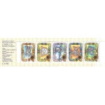 ITALIA - 1993 - VARIETÀ I Tasso e le comunicazioni postali GDT invece di CDT - 5 v. in libretto