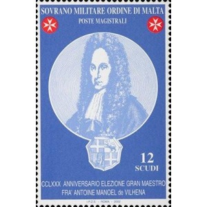 S.M.O.M. - 2002 - 280° dell'elezione del Gran Maestro Frà Antoine Mael de Vilhena - 1 v.