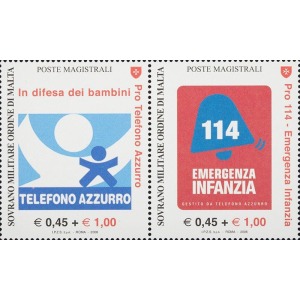 S.M.O.M. - 2006 - Pro Telefono Azzurro e pro 114 - 2 v. in coppia