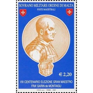 S.M.O.M. - 2007 - 800° dell'elezione del Gran Maestro Frà Garin de Montaigu - 1 v.