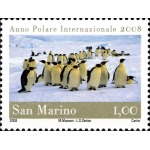 SAN MARINO - 2008 - Anno Polare Internazionale - 3 MF da 12 v.