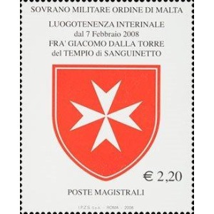 S.M.O.M. - 2008 - Luogotenenza interinale Frà Giacomo Dalla Torre del Tempio di Sanguinetto - 1 v.