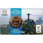 BELGIO - 2016 - 2 € Olimpiadi di Rio 2016 - FDC in coin card casuale