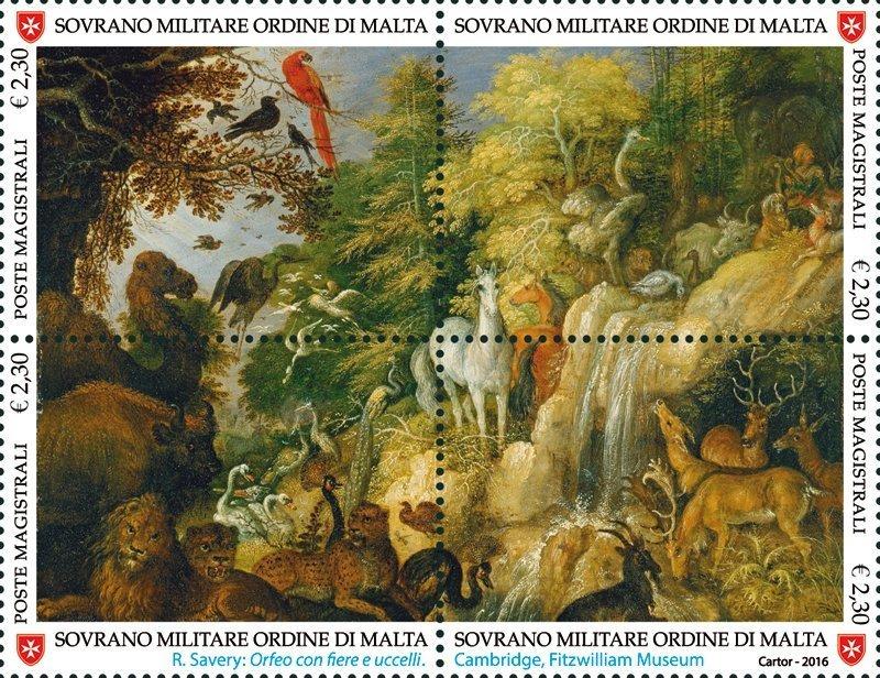 2016 Natura e arte Roelant Savery 4 v. in blocco S.M.O.M. SMOM S.M.O.M. - 2016 - Natura e arte: Roelant Savery - 4 v. in blocco
