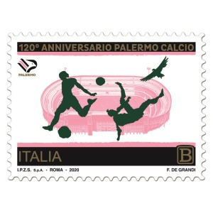 ITALIA - 2020 - 120° del Palermo Football Club - 1 v. con codice a barre