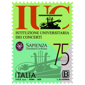 ITALIA - 2020 - 75° dell'Istituzione Universitaria dei Concerti - 1 v. con codice a barre